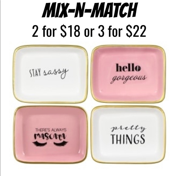 STAY SASSY JEWELRY DISH / TRINKET TRAY - Picture 2 of 3